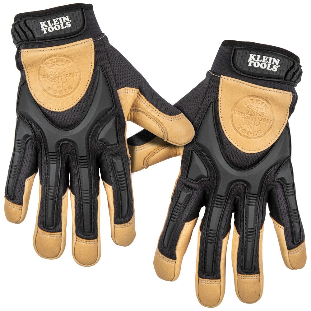 Leather Work Gloves, X-Large, Pair - Wholesale Electric USA