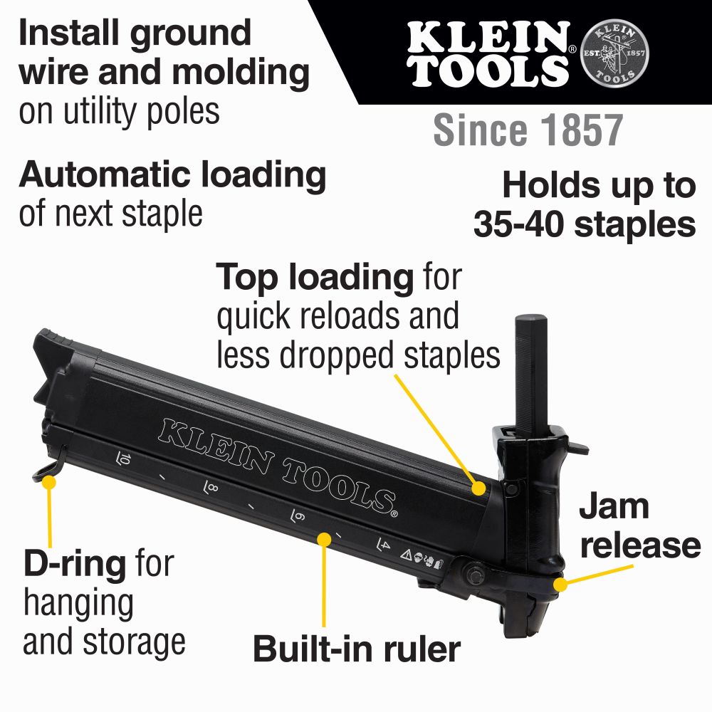 High-Performance Staplers by Klein Tools